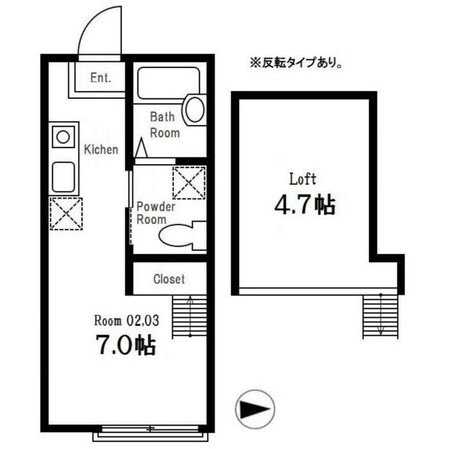 ヒルスミキ妙蓮寺の物件間取画像